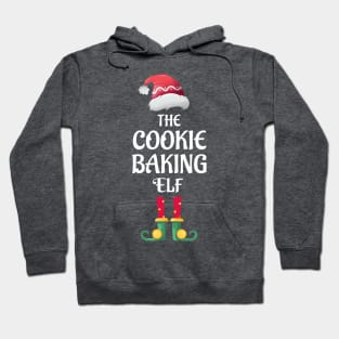 The Cookie Baking Elf Christmas Matching Pajama PJ Family Party Gift Hoodie